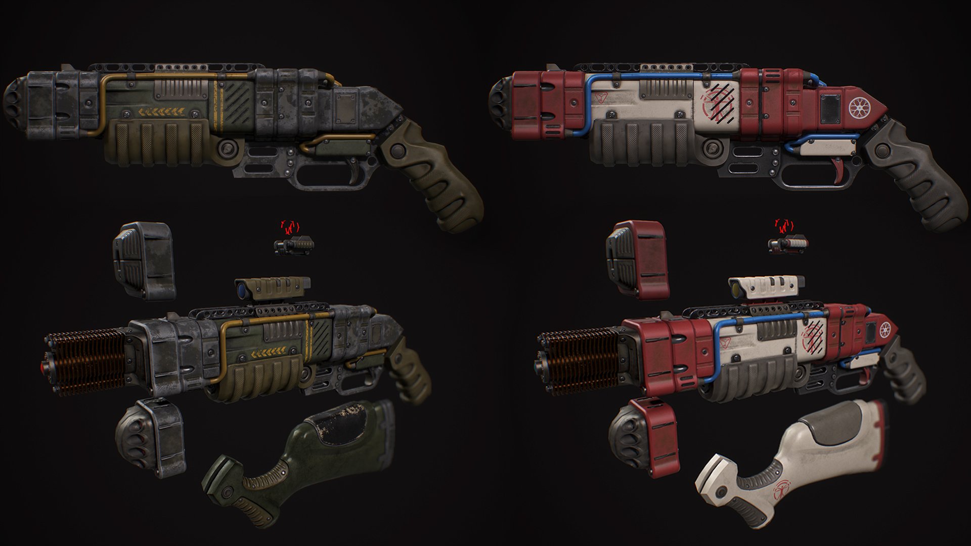 Fallout 4 classic weapons фото 60
